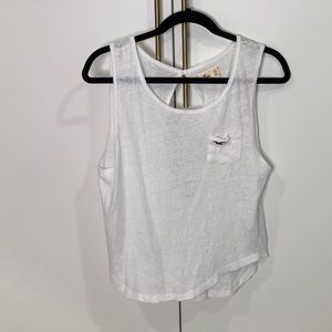Hollister burnout tank top